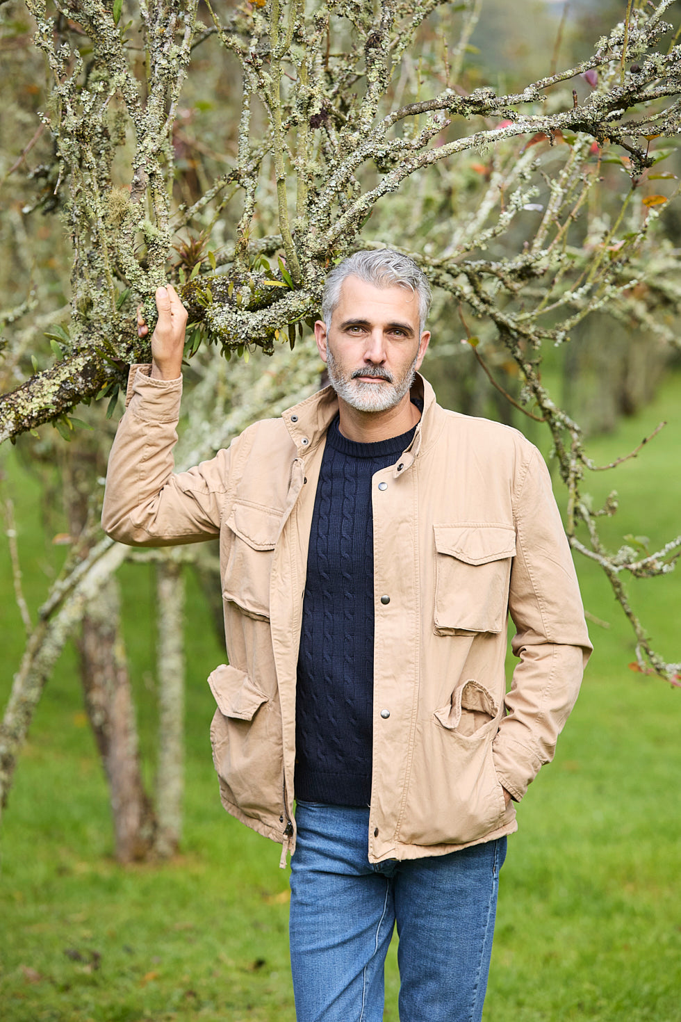 Chaqueta Cargo Khaki
