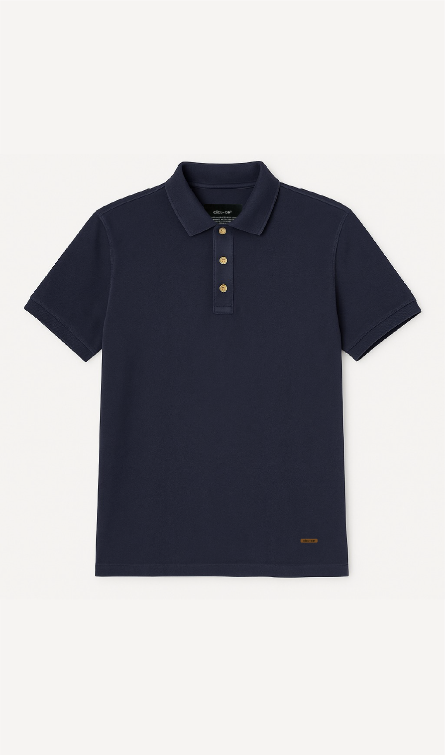 Polo Hombre Azul Oscuro