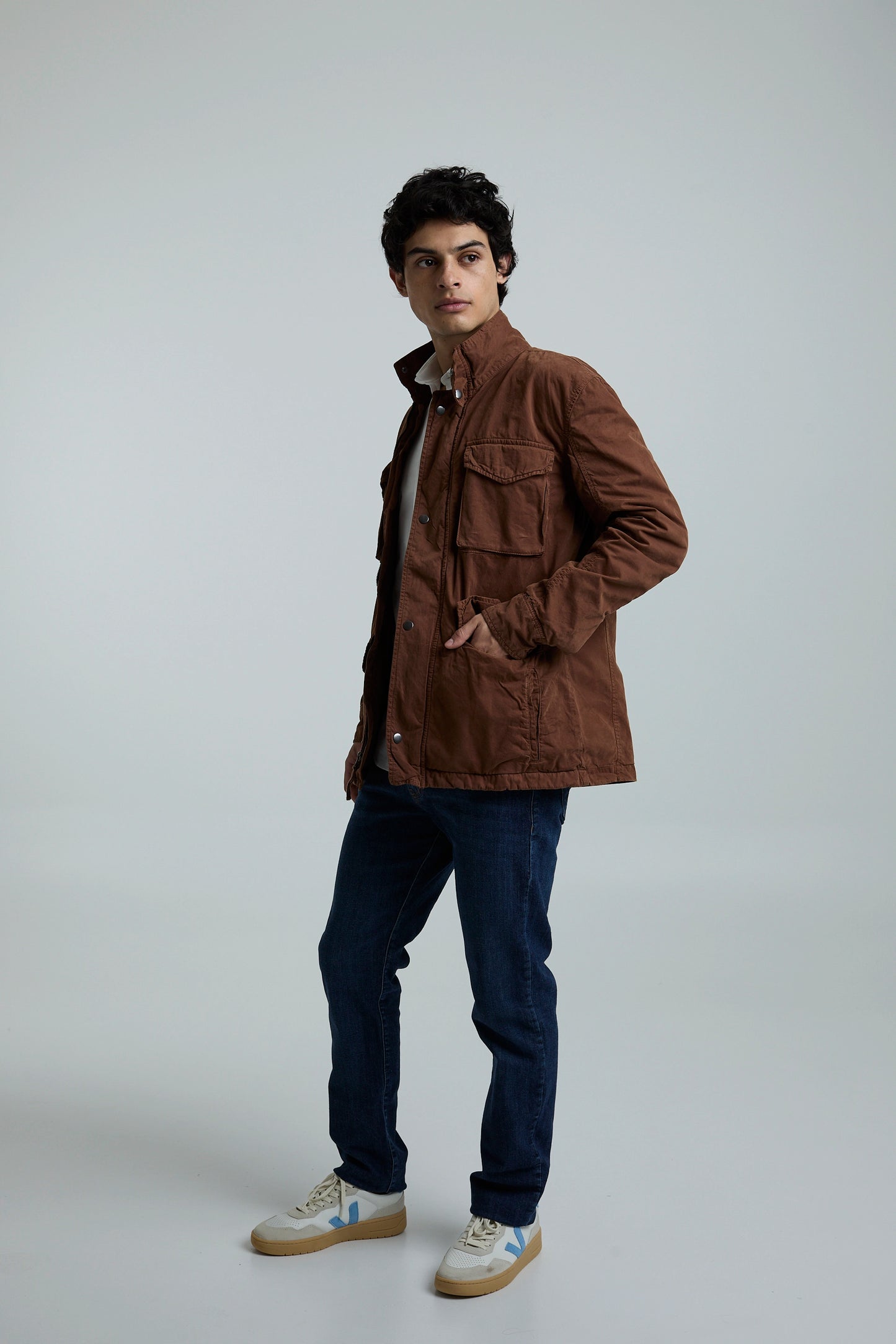 Chaqueta Cargo Café