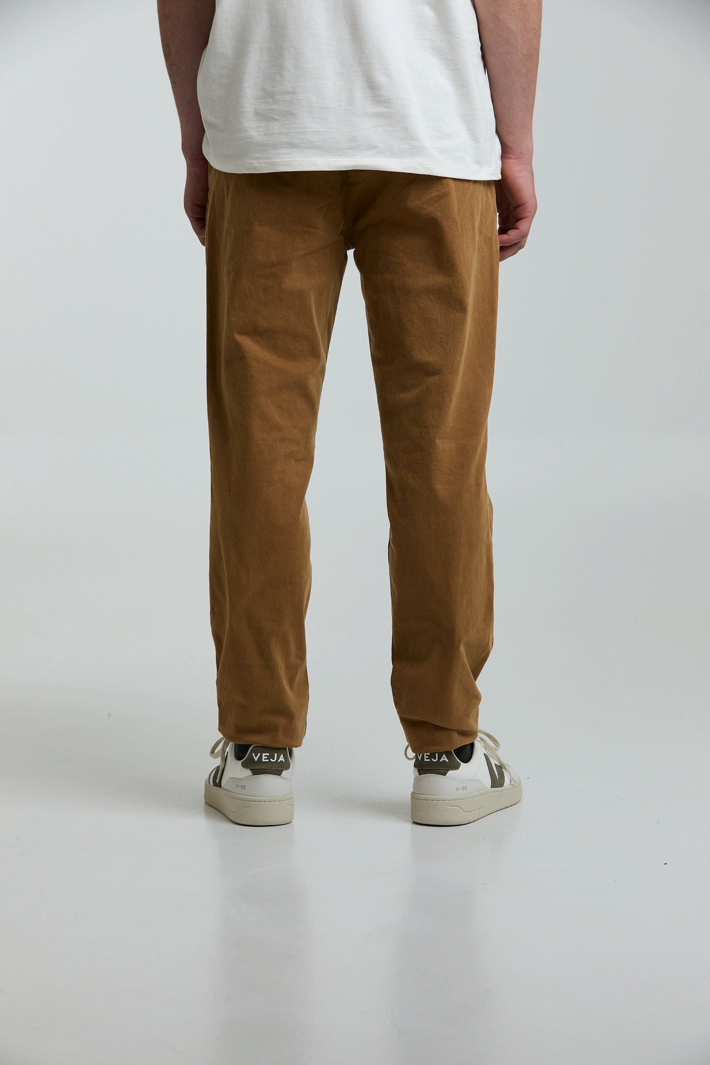 Pantalón de drill caramelo