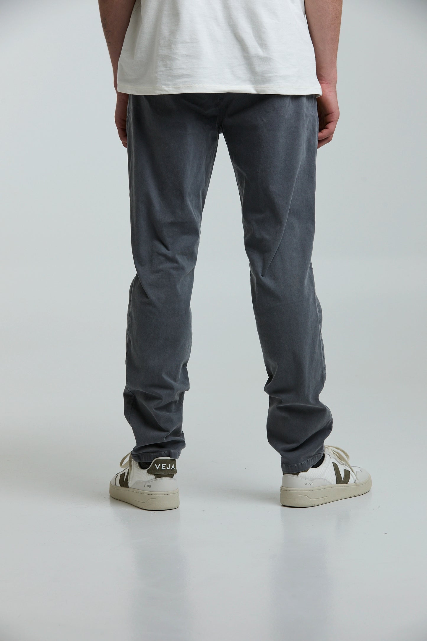Pantalón de drill gris