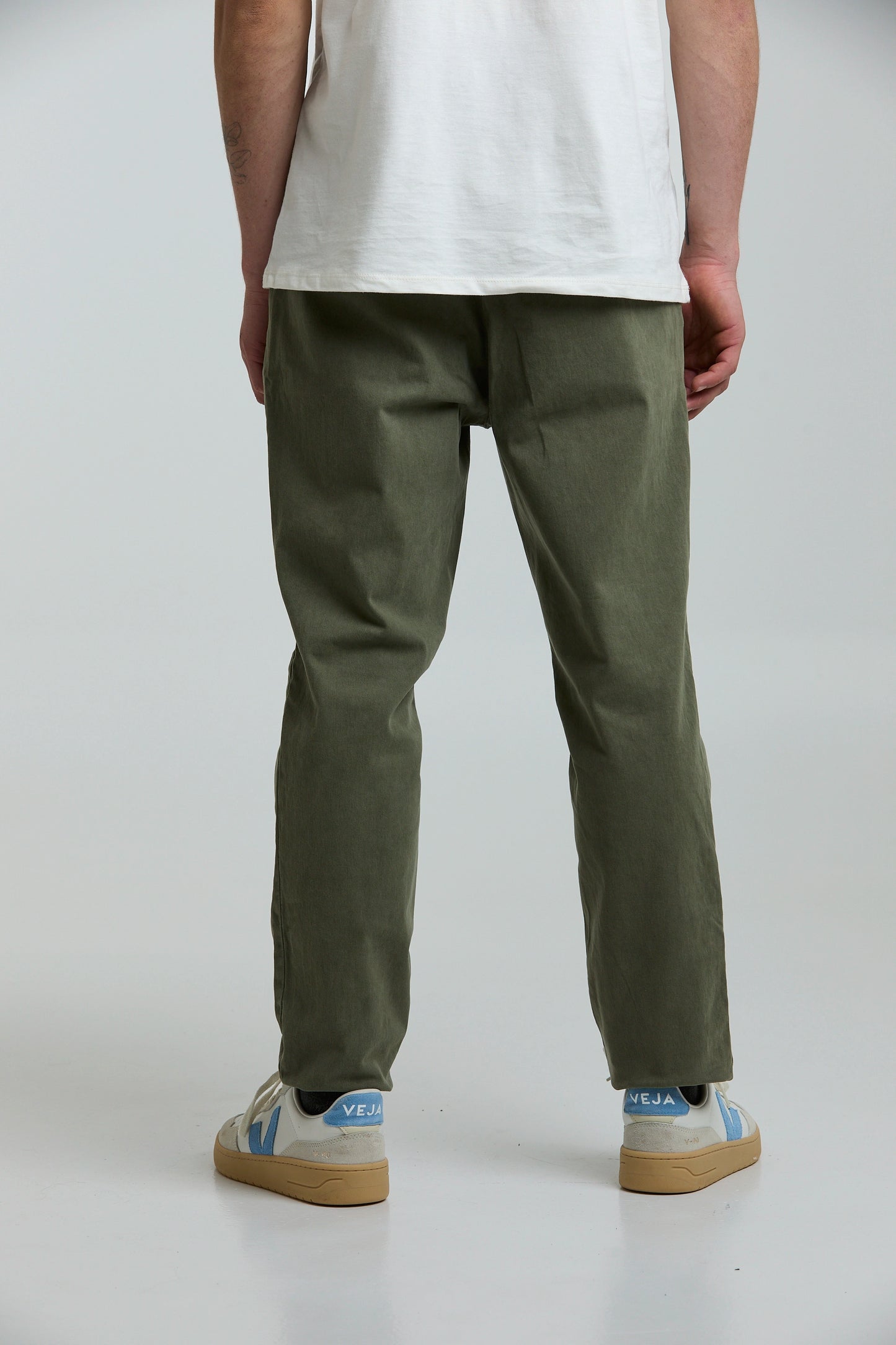 Pantalón de drill verde