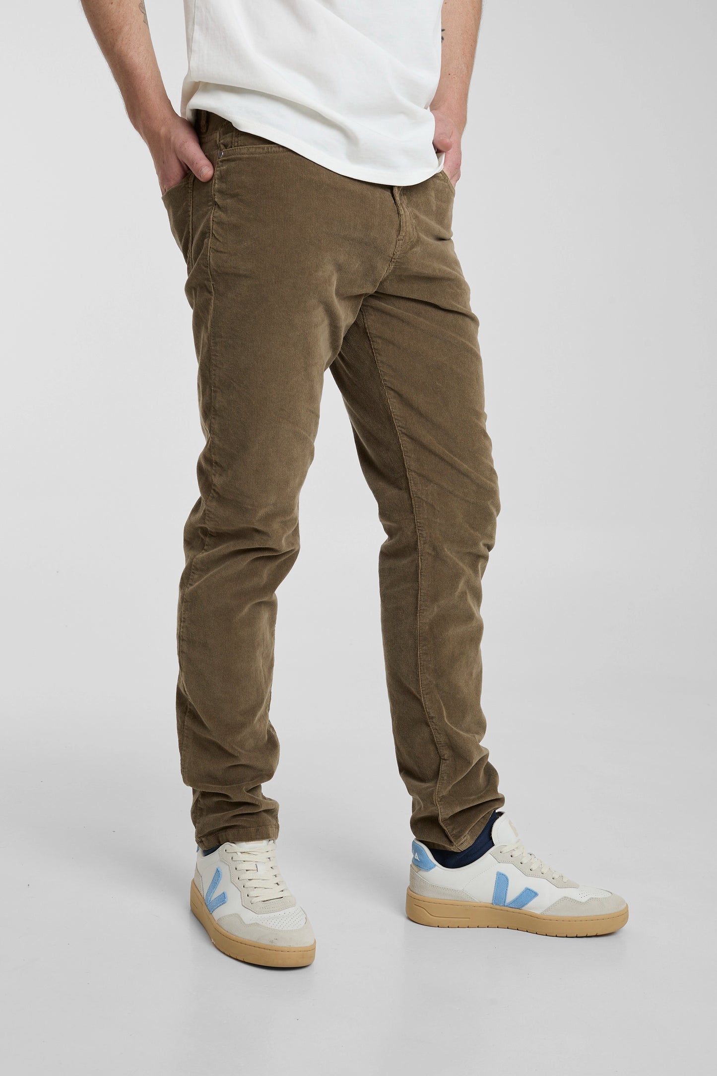 Pantalón Pana Taupe