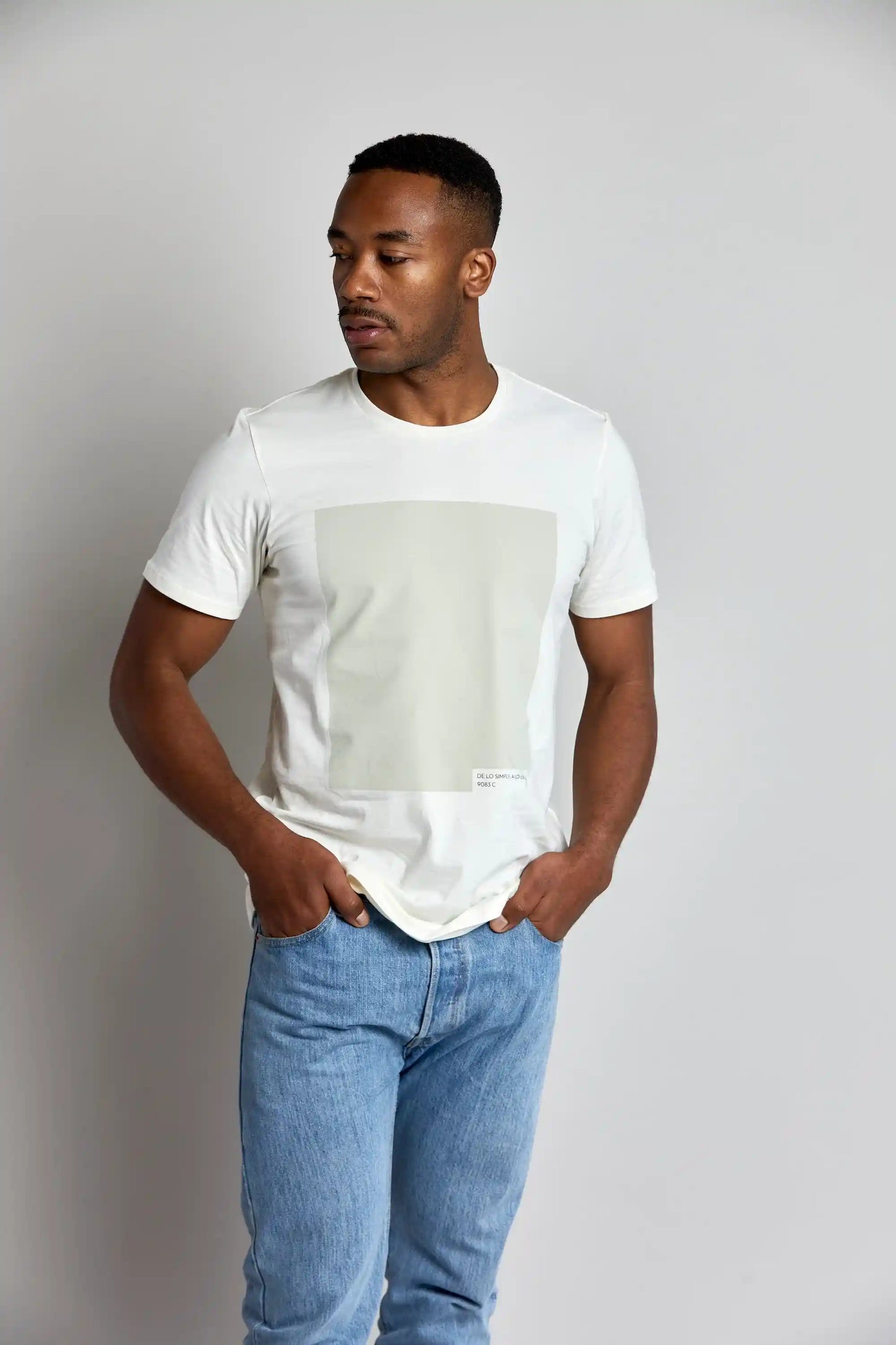 Camiseta cuadro arena