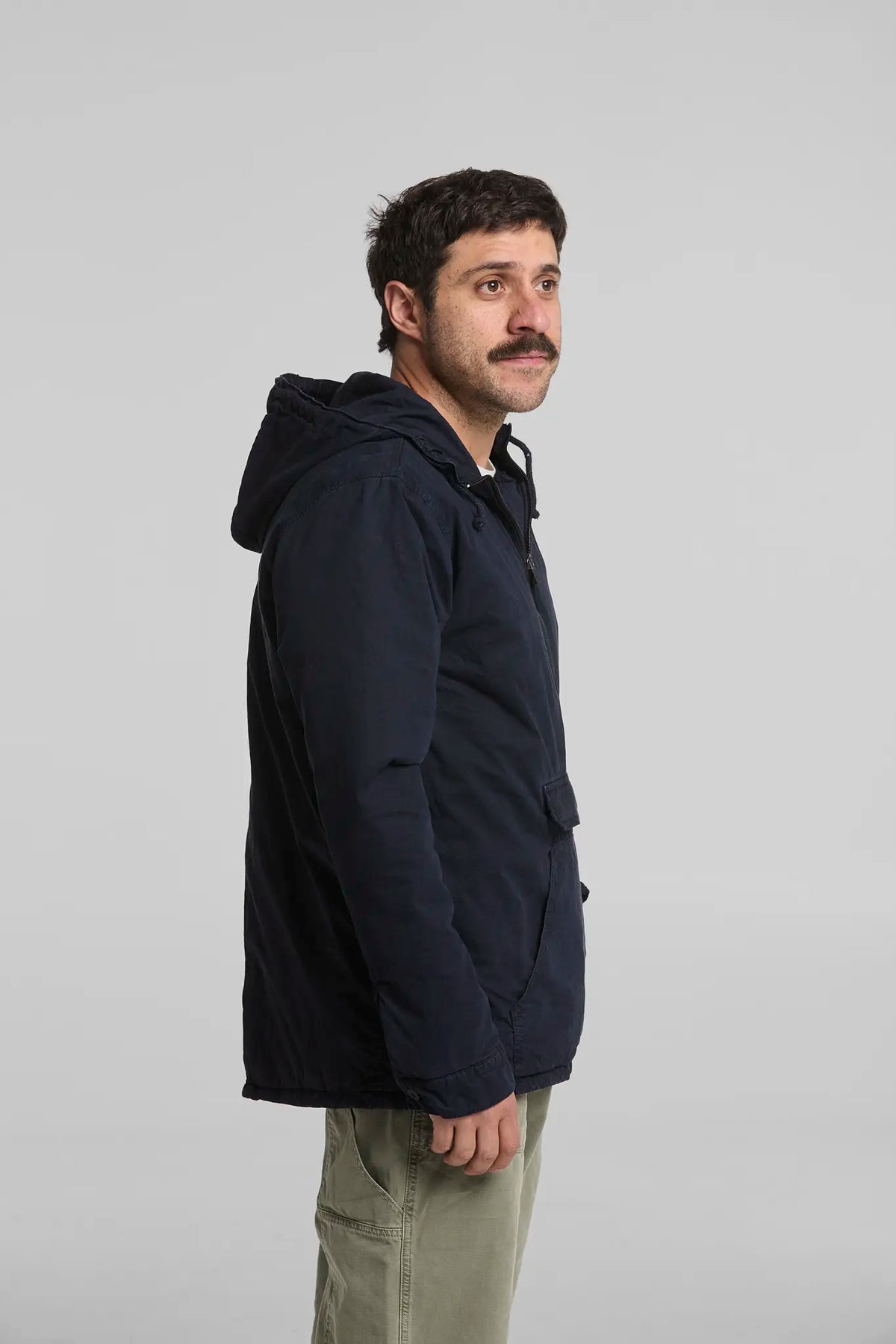 Chaqueta Anorak Azul Oscuro