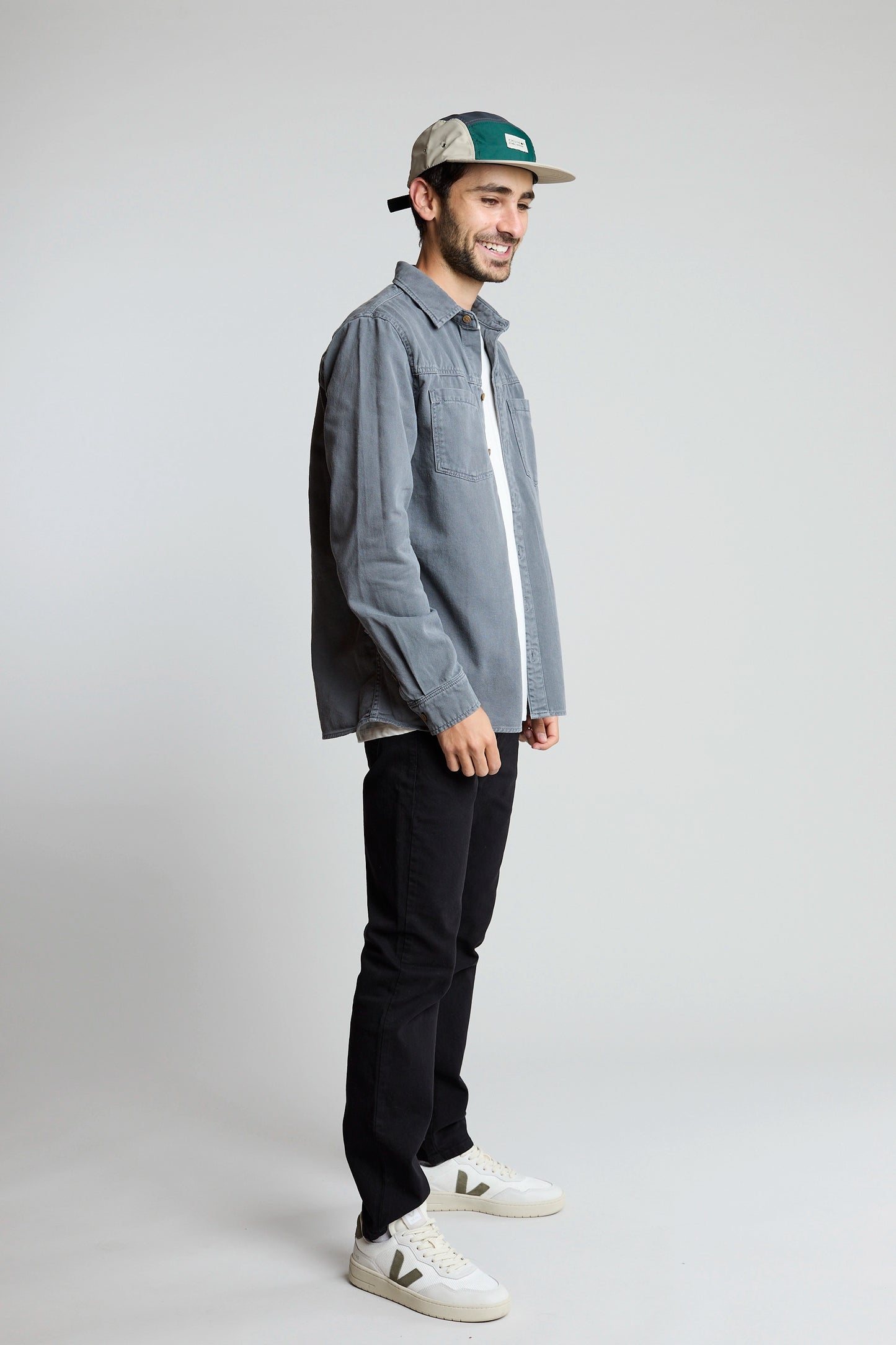 Sobrecamisa gris