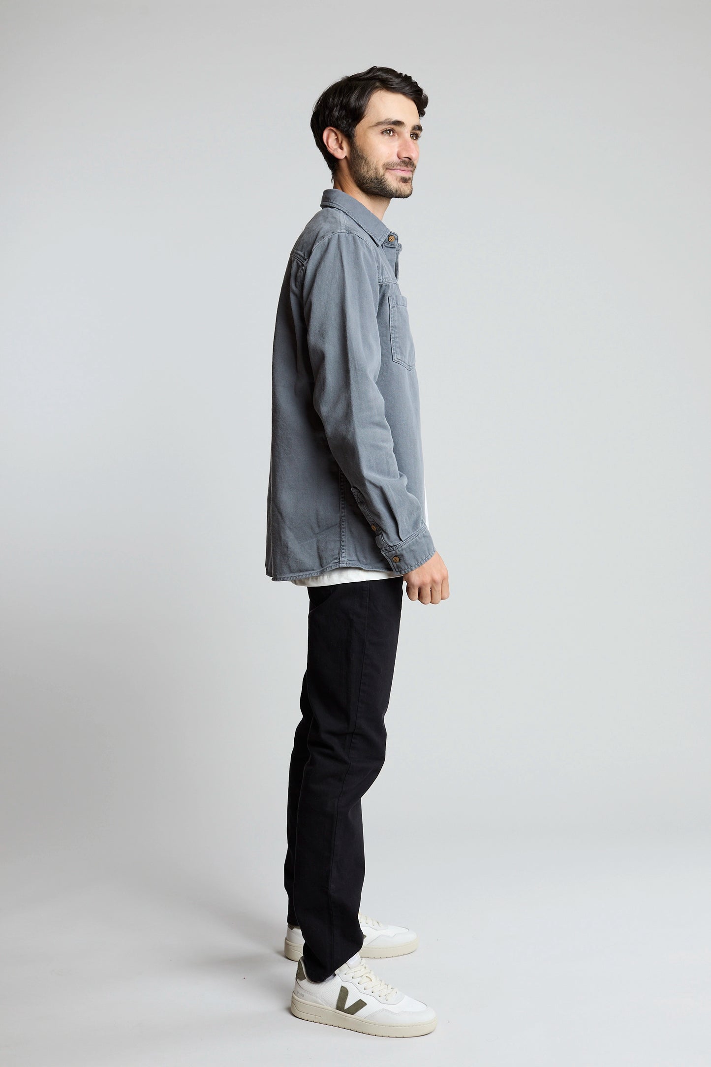 Sobrecamisa gris