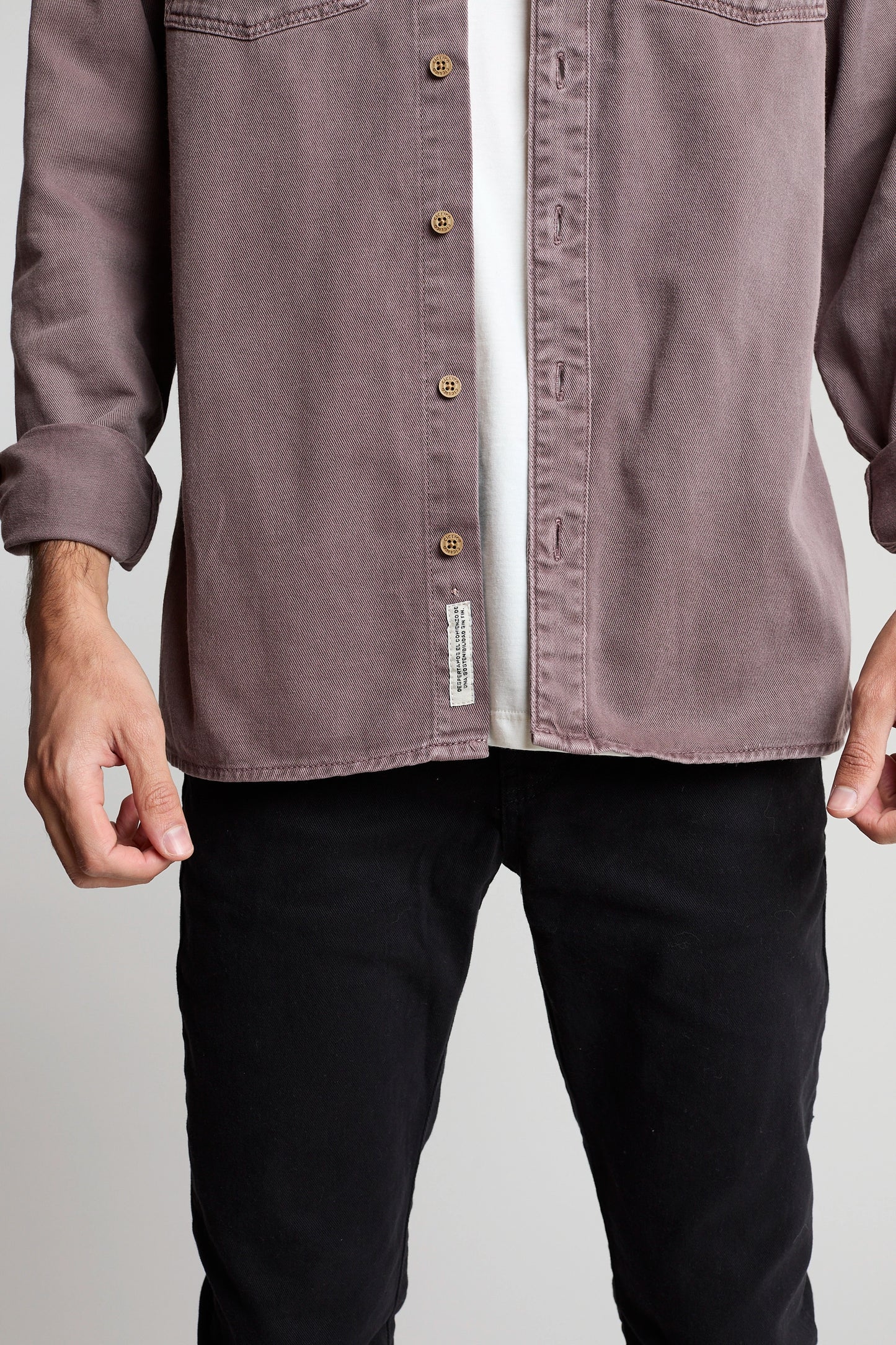 Sobrecamisa morado