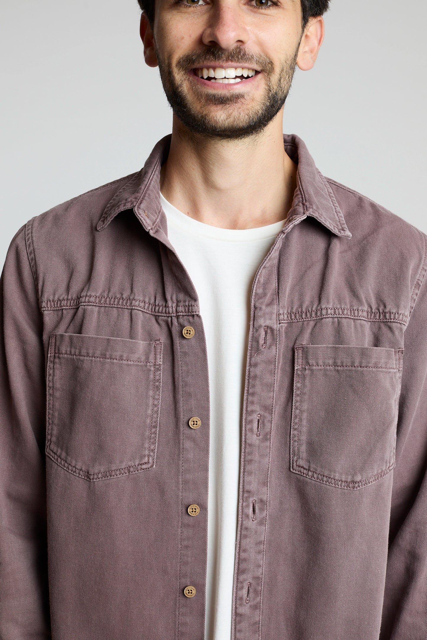 Sobrecamisa morado