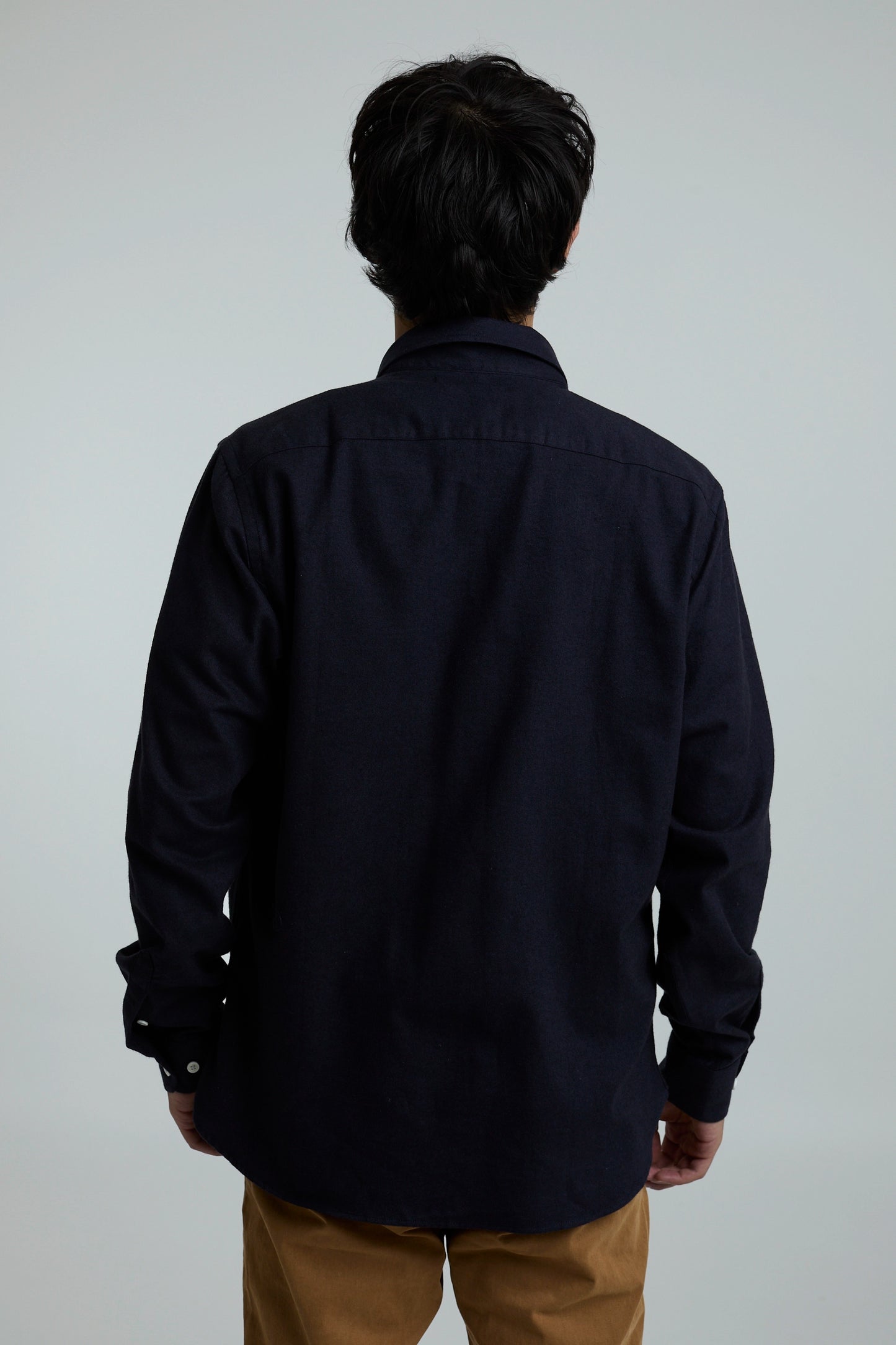 Camisa twill azul oscuro