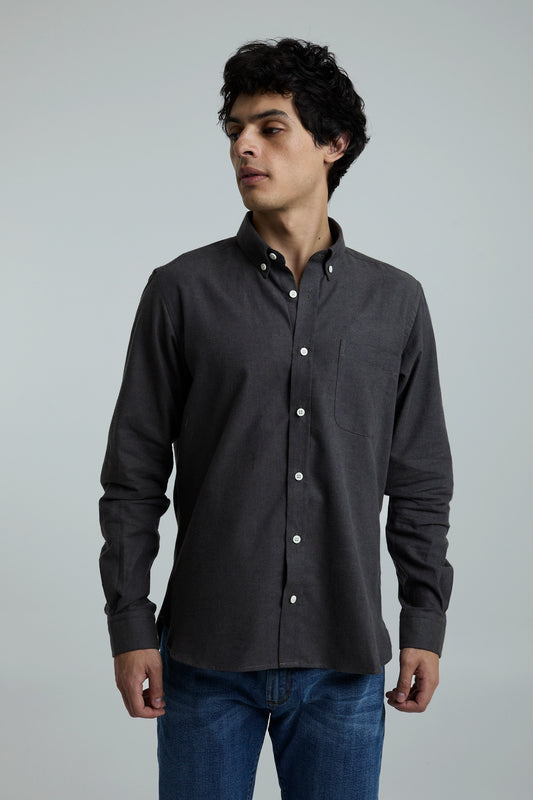 Camisa twill verde