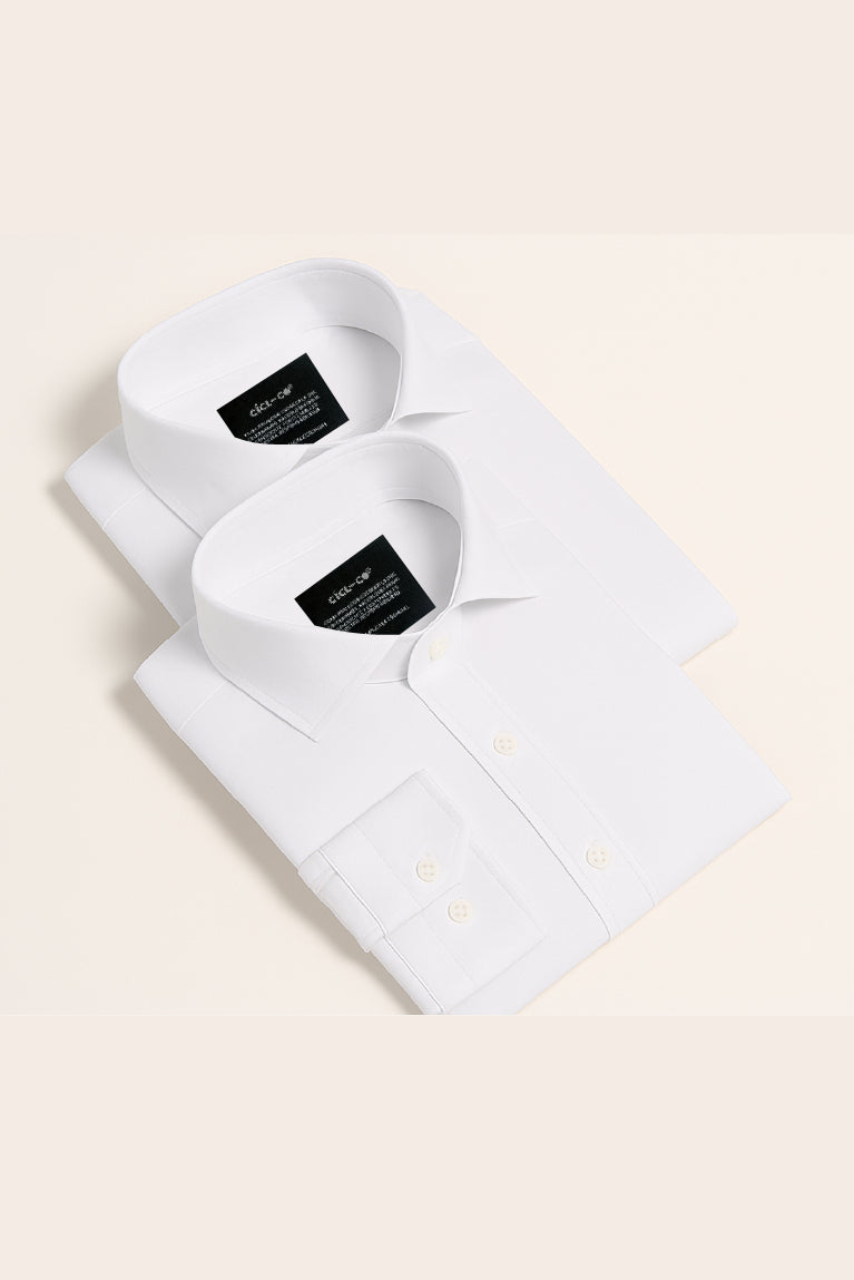 Pack 2 camisas blanco/blanco