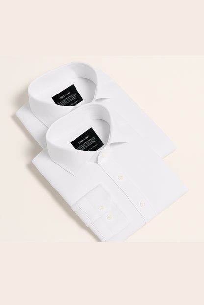 Pack 2 camisas blanco/blanco