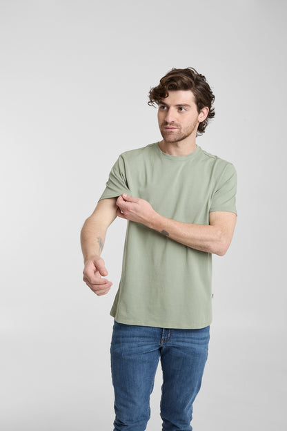 Camiseta básica verde