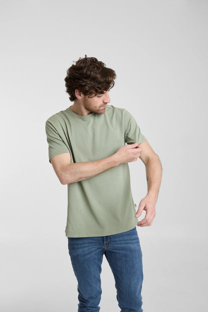 Camiseta básica verde