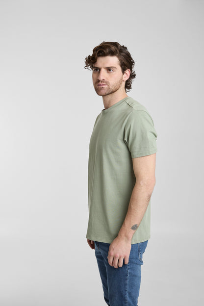 Camiseta básica verde