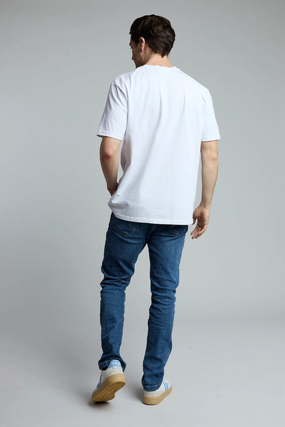Pack camisetas básicas blanco/gris