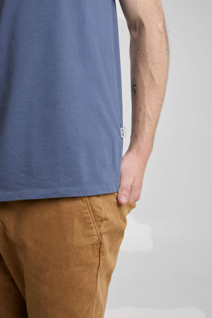 Camiseta básica azul