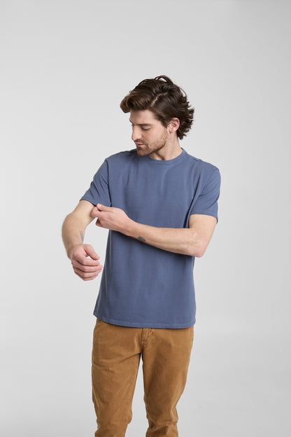 Camiseta básica azul