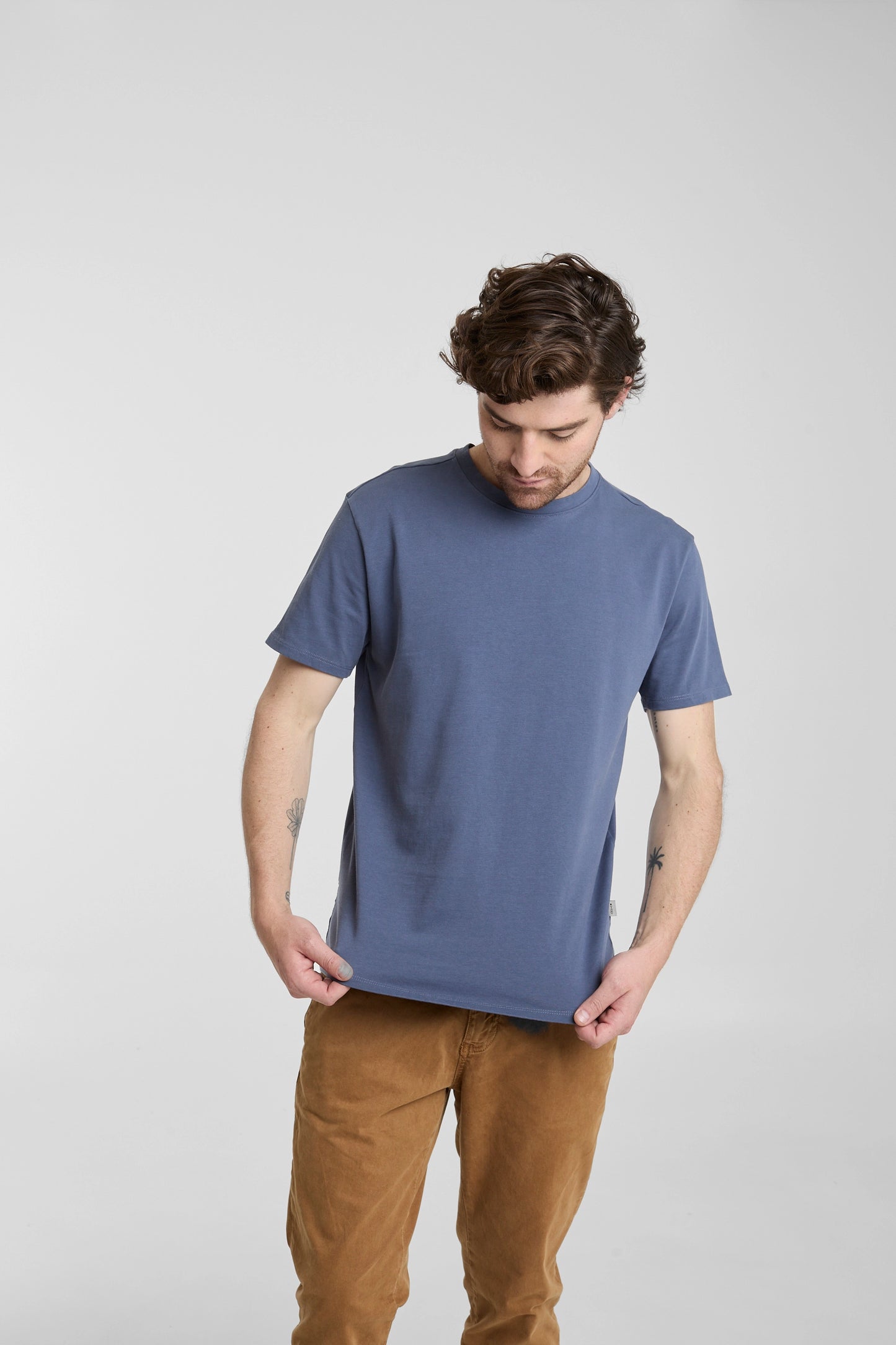 Camiseta básica azul