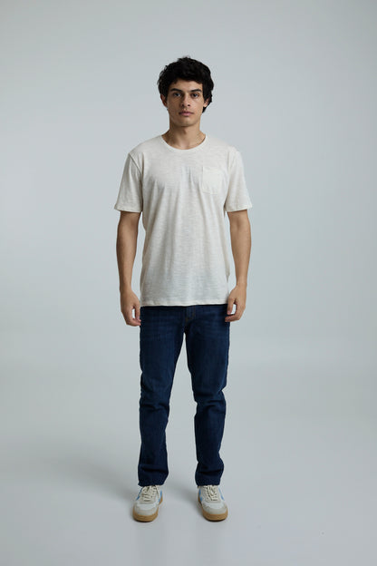 Camiseta Hombre Crudo