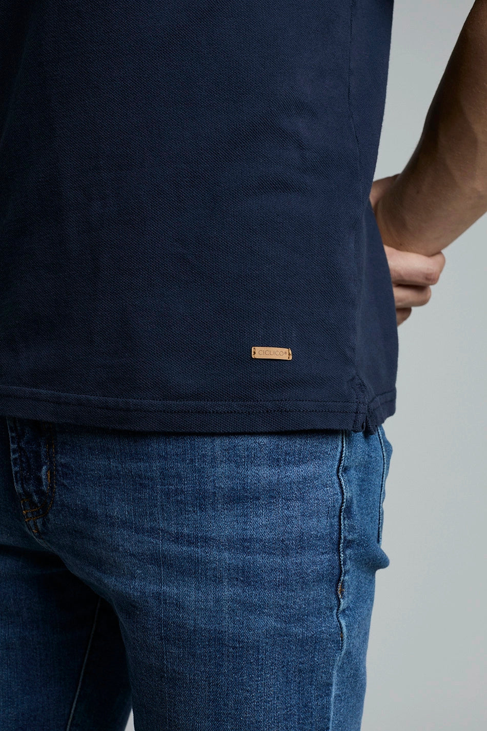Polo Hombre Azul Oscuro