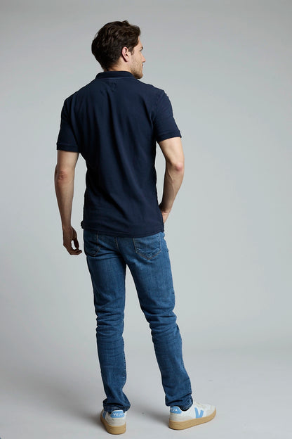 Polo Hombre Azul Oscuro