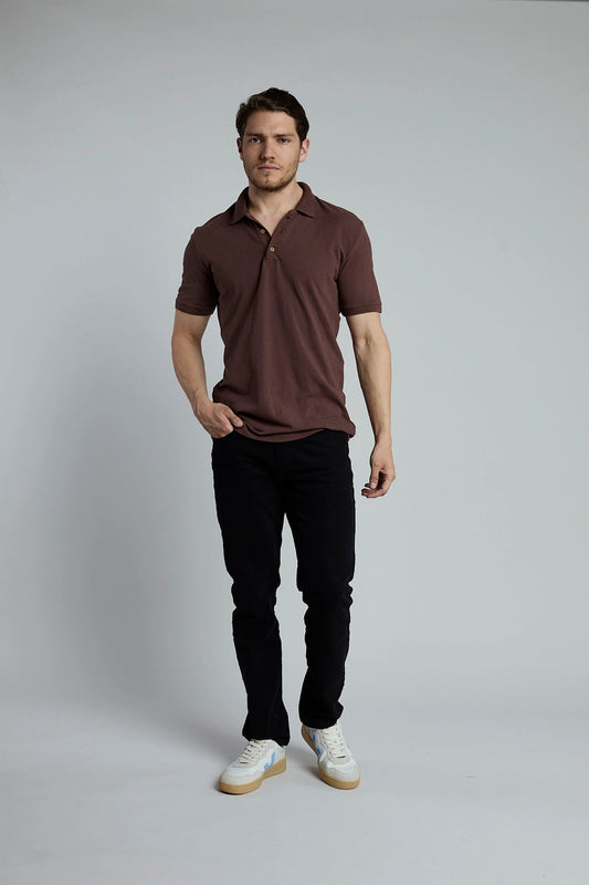 Polo Hombre Vinotinto