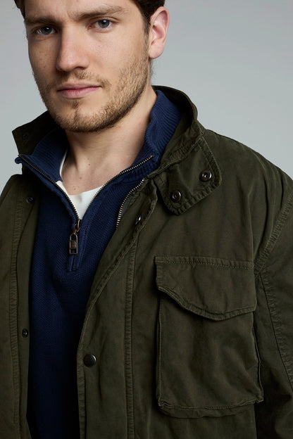 Chaqueta Cargo Verde Militar
