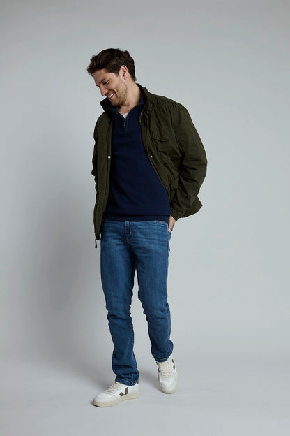 Chaqueta Cargo Verde Militar