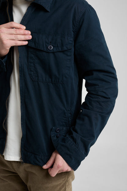 Chaqueta Harrington Azul Oscuro