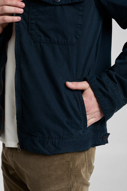 Chaqueta Harrington Azul Oscuro