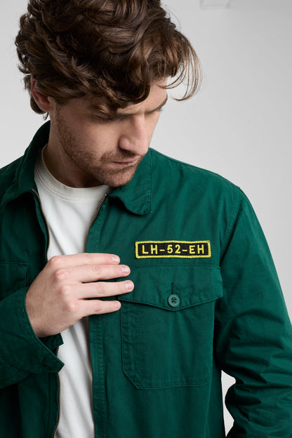 Chaqueta Harrington Verde