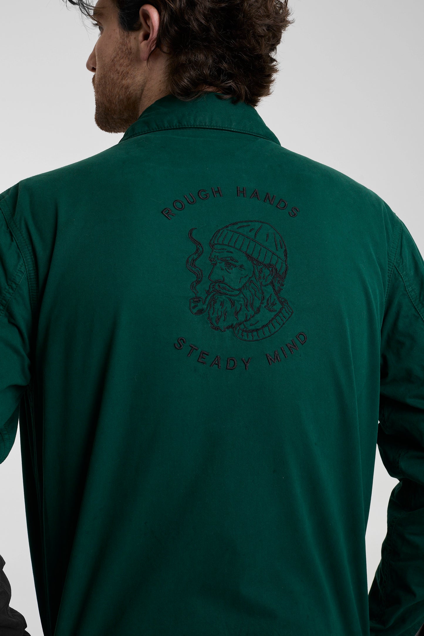 Chaqueta Harrington Verde