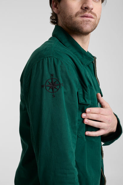 Chaqueta Harrington Verde