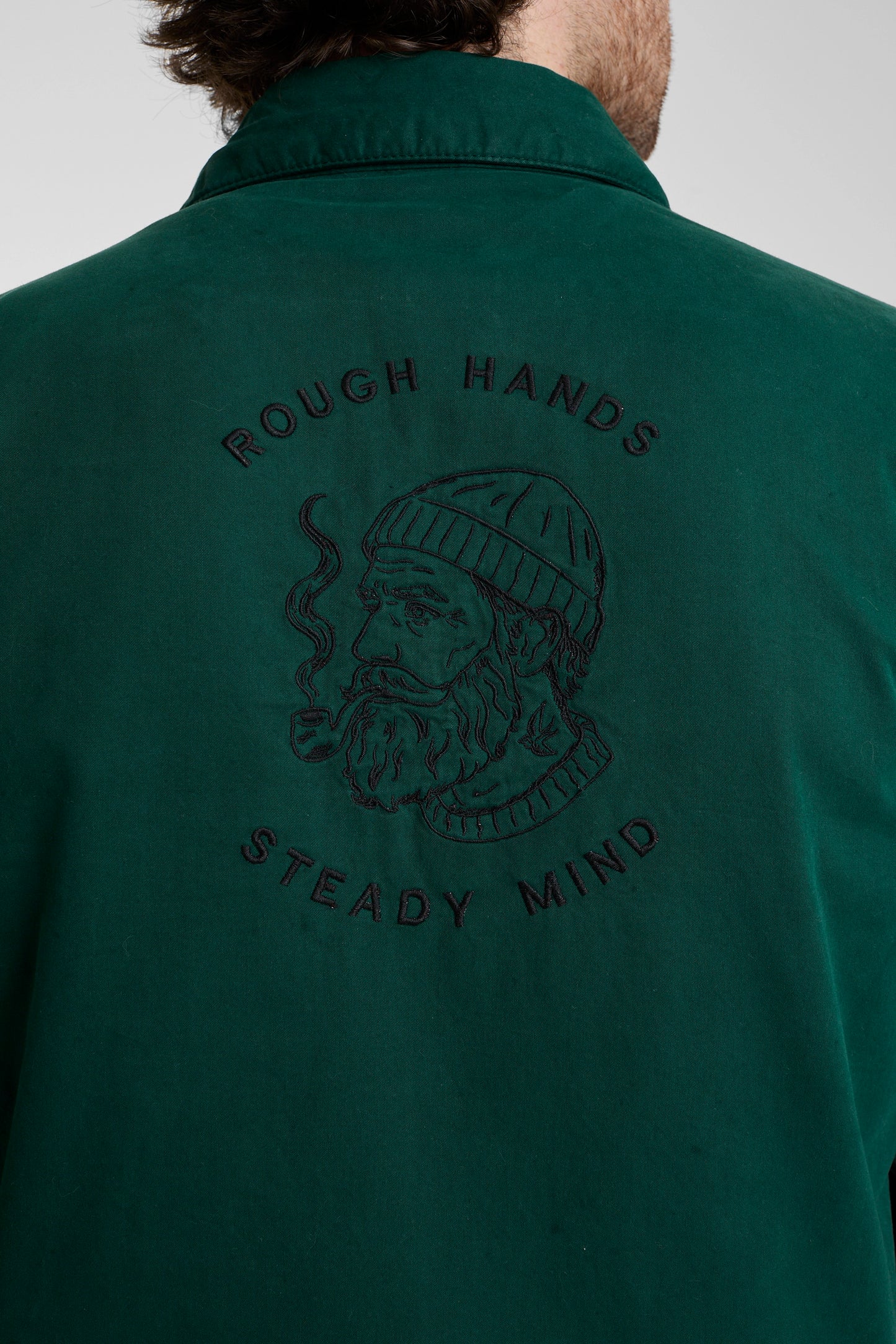 Chaqueta Harrington Verde