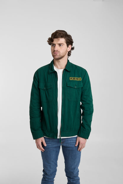 Chaqueta Harrington Verde