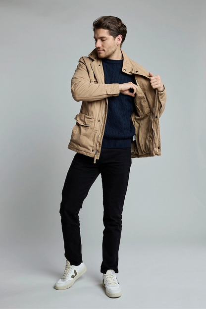 Chaqueta Cargo Khaki
