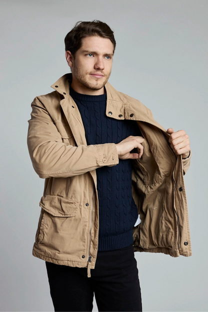 Chaqueta Cargo Khaki