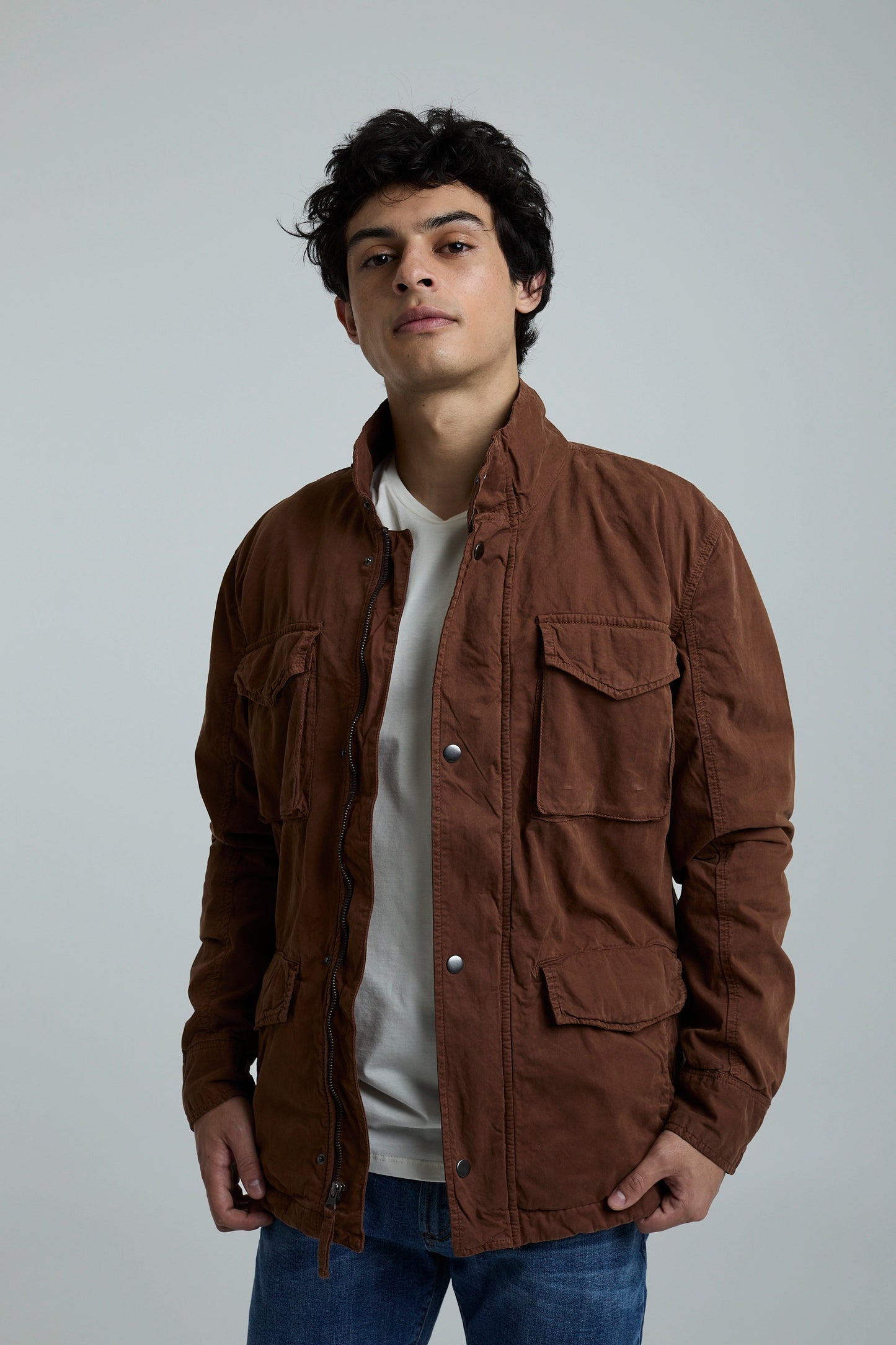Chaqueta Cargo Café