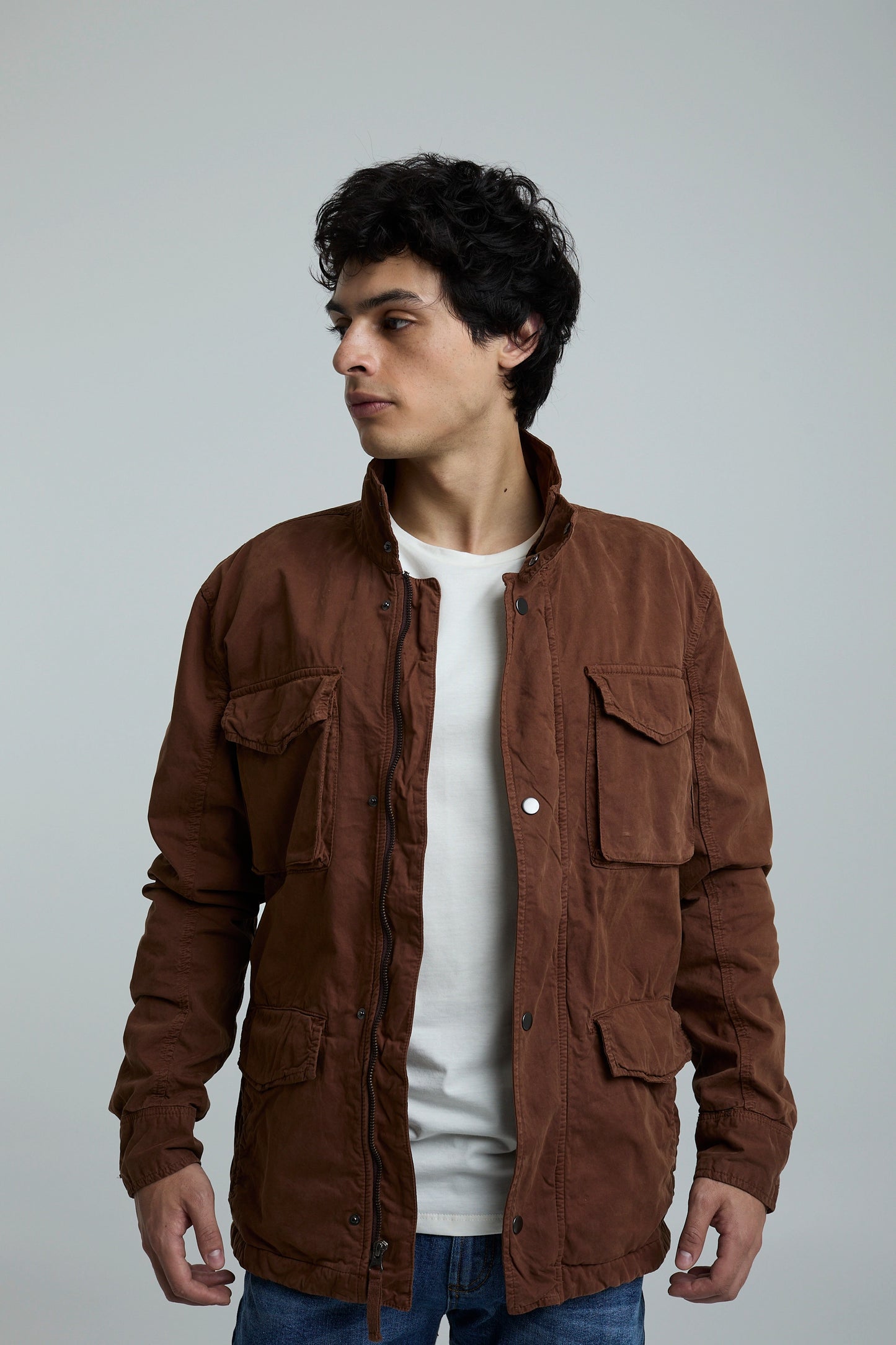 Chaqueta Cargo Café