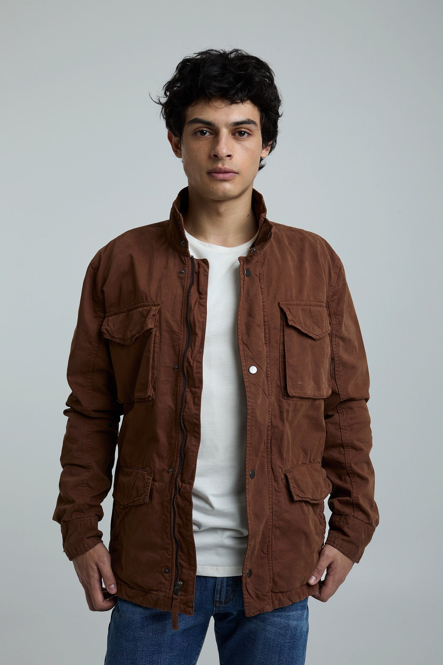Chaqueta Cargo Café