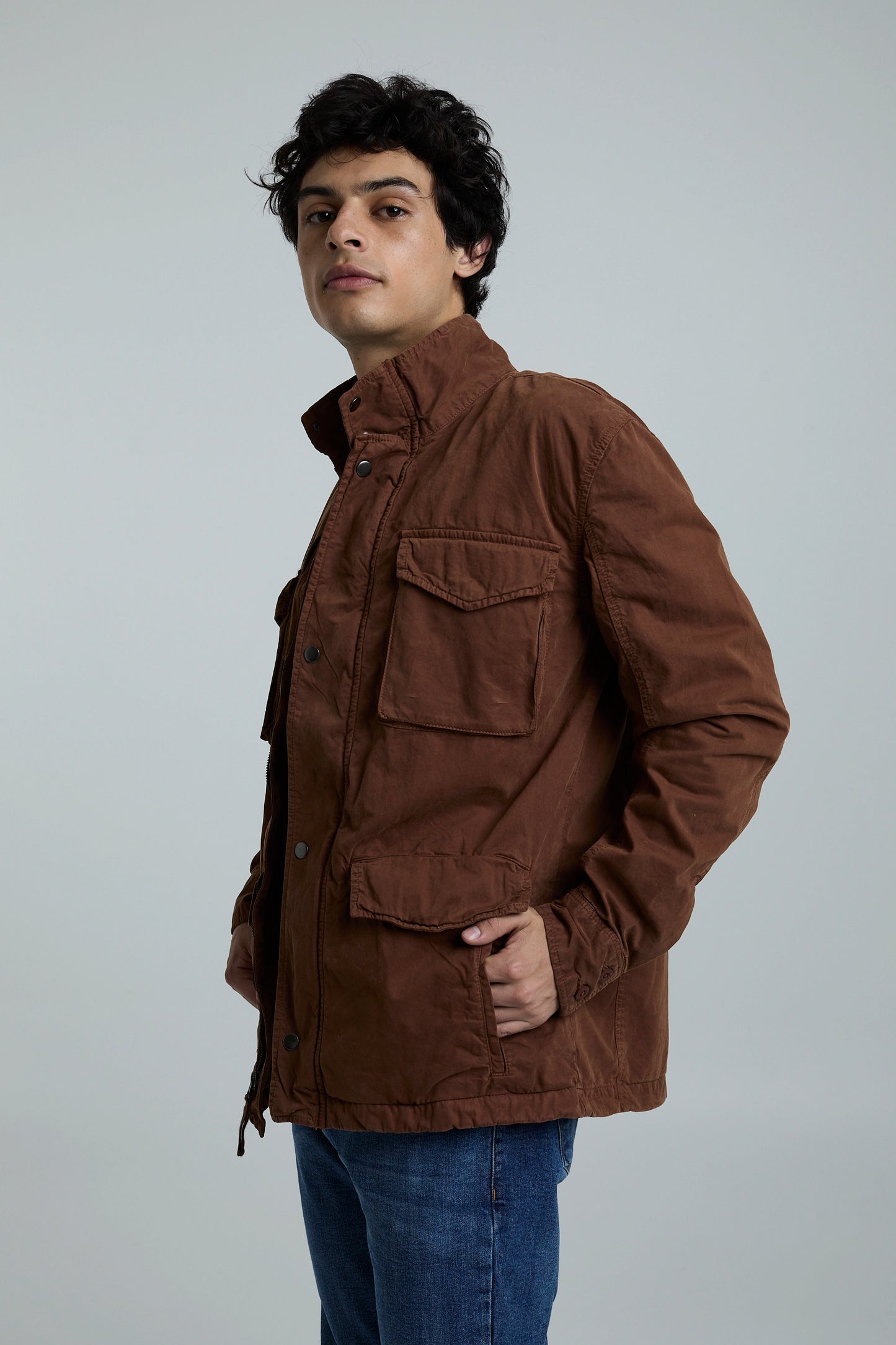 Chaqueta Cargo Café