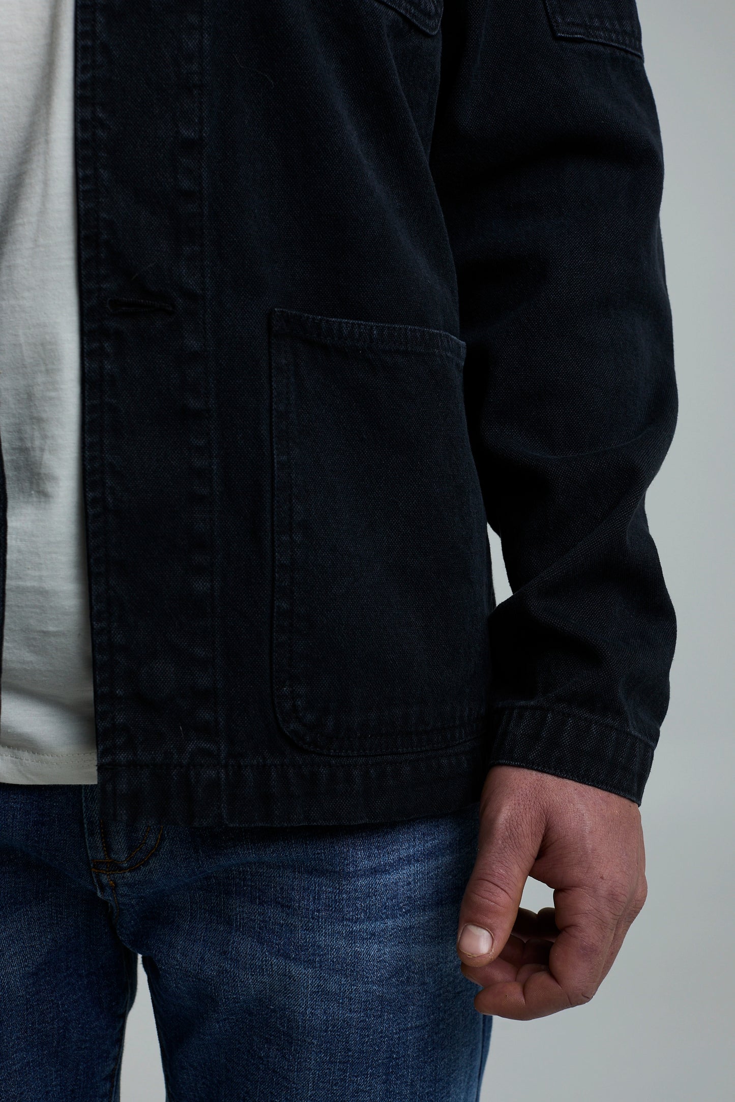 Chaqueta Japonesa Negro