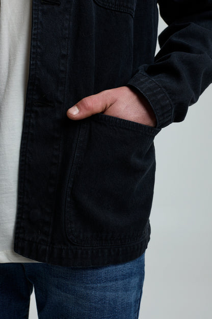 Chaqueta Japonesa Negro