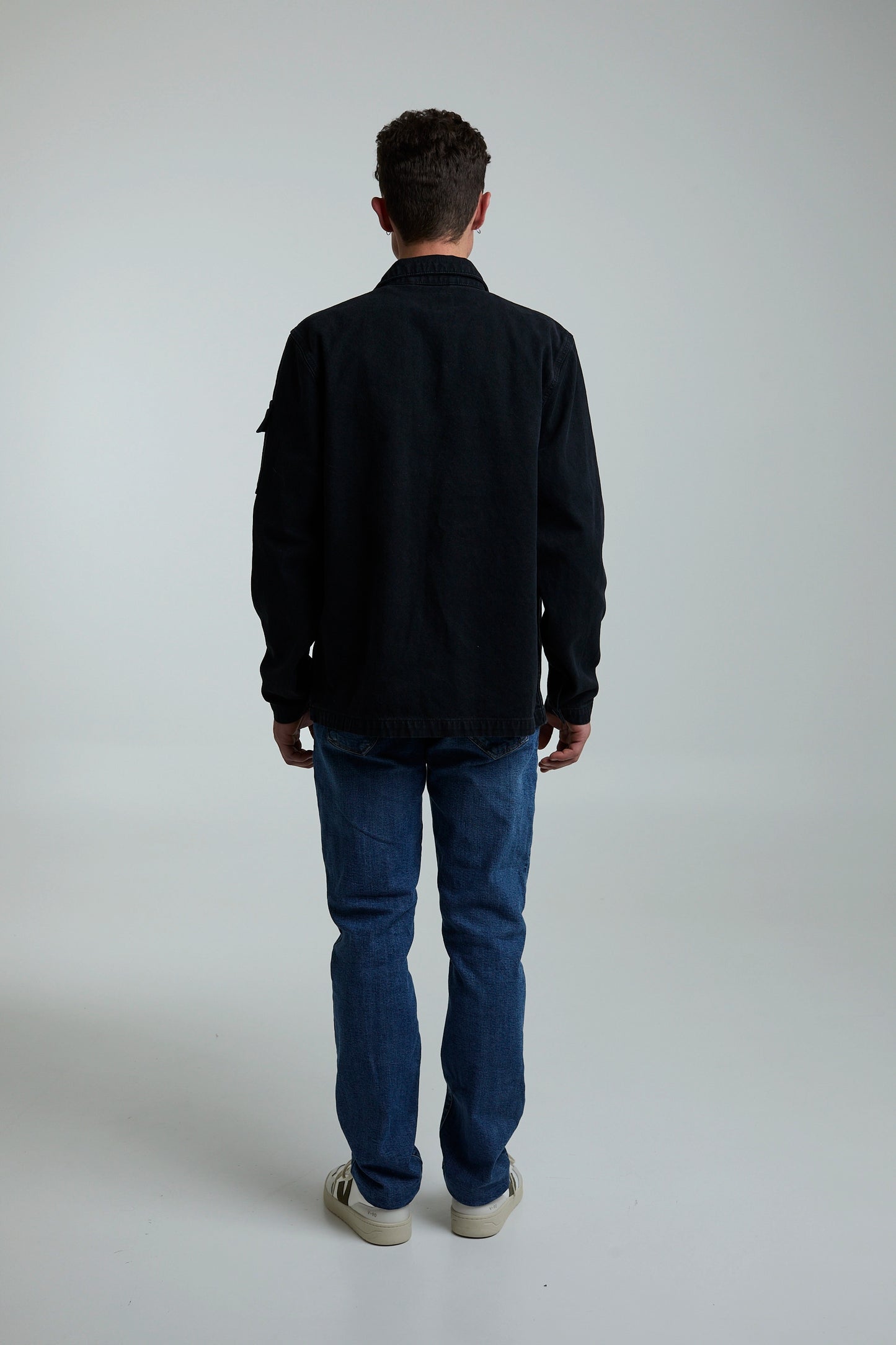 Chaqueta Japonesa Negro