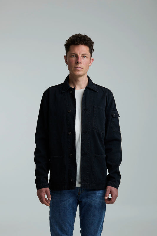 Chaqueta Japonesa Negro