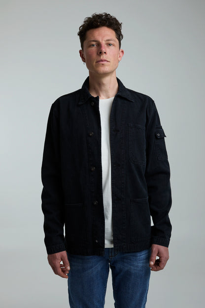 Chaqueta Japonesa Negro