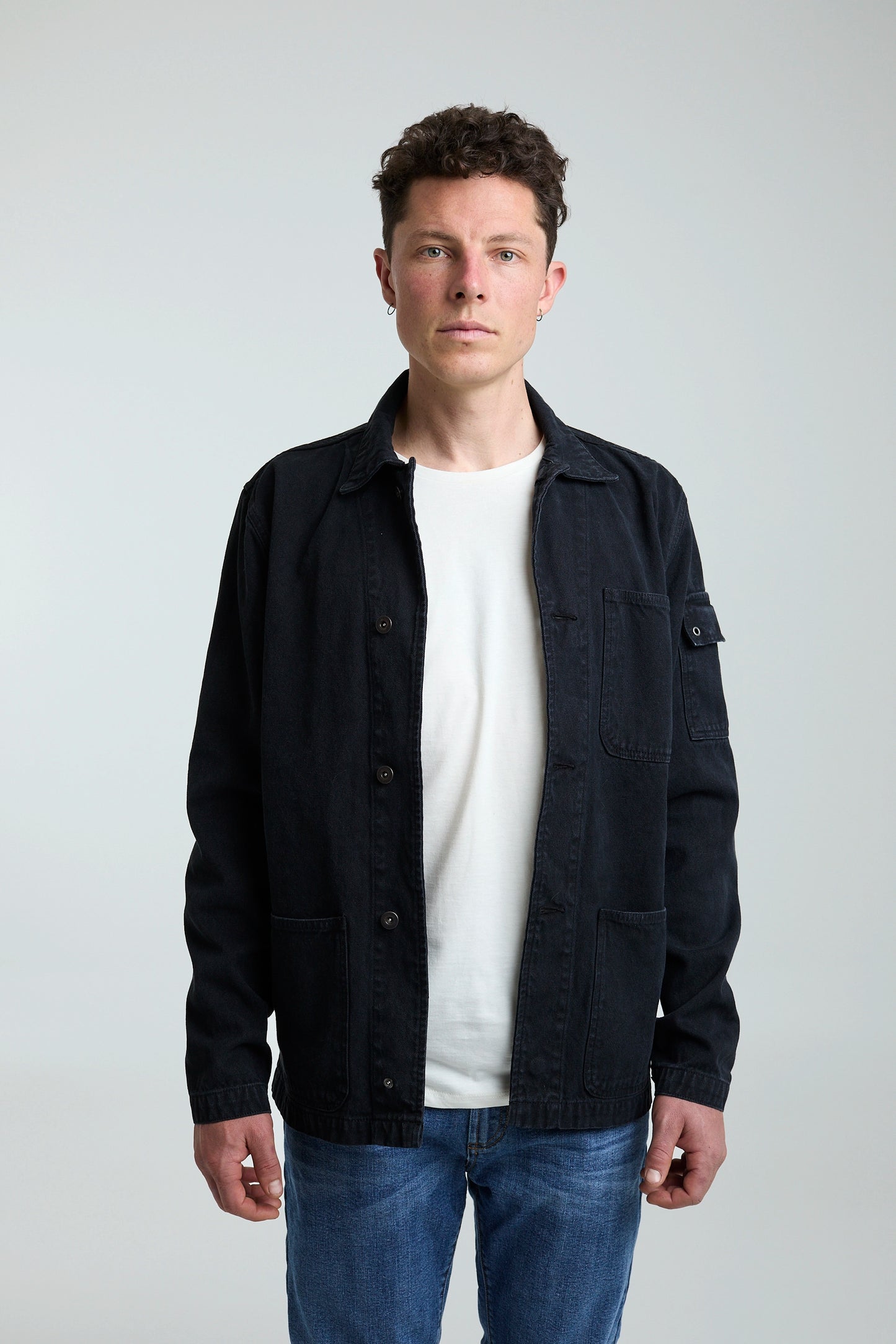 Chaqueta Japonesa Negro