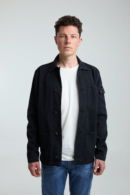 Chaqueta Japonesa Negro